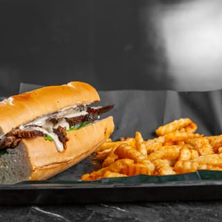Fish Sub with Fries