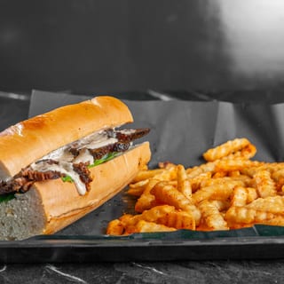 Brisket Sub with Fries